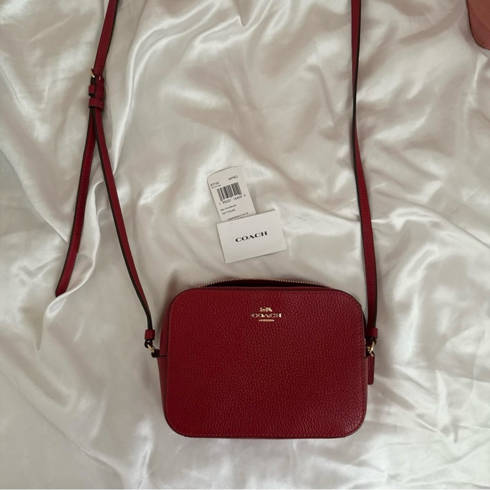 Coach Cherry Red Crossbody Bag